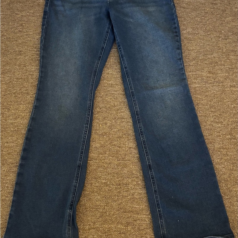 Old Navy Dark Blue Flare Jeans